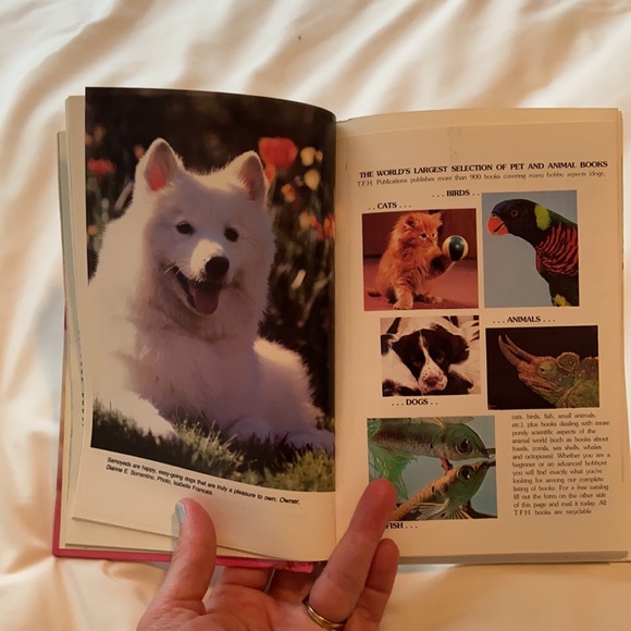 🛍 SAMOYEDS Vintage 1990 Pet Dog Puppy Care Book by Joyce Reynaud • Samoyed - Picture 9 of 11